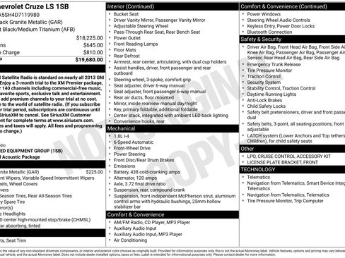 Used 2013 Chevrolet Cruze LS image 6