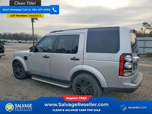Used 2016 Land Rover LR4 HSE LUX AWD/4WD image 3