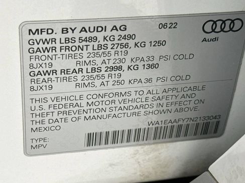Used 2022 Audi Q5 2.0T Premium Plus w/ Premium Plus Package AWD/4WD image 34