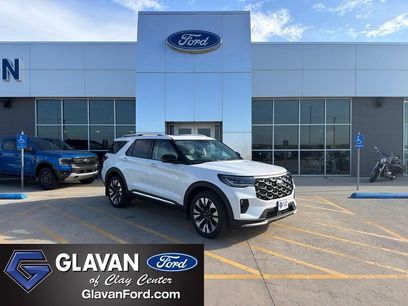 New 2026 Ford Explorer Platinum w/ LUX Leather Package