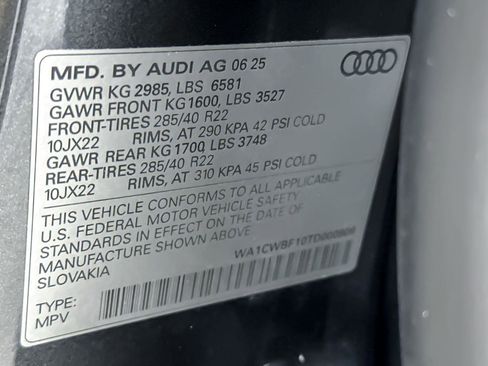 New 2026 Audi SQ8 Prestige image 27