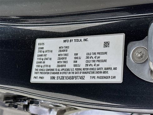 Used 2025 Tesla Model 3 Long Range image 24