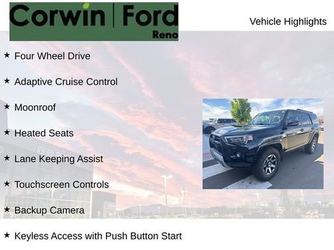 Used 2021 Toyota 4Runner TRD Off-Road Premium w/ Moonroof Package AWD/4WD image 8