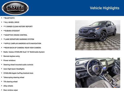 Used 2024 Subaru Crosstrek 2.0i AWD/4WD image 3