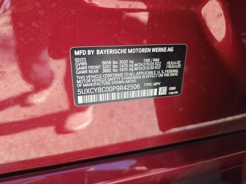 Certified 2023 BMW X6 M50i w/ Dynamic Handling Package image 38