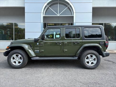 Certified 2021 Jeep Wrangler Unlimited Sahara w/ Cold Weather Group AWD/4WD image 2