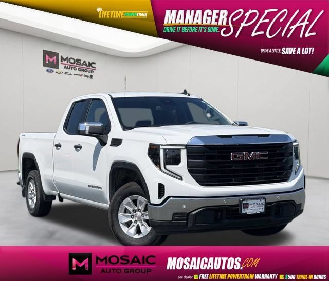 Used 2024 GMC Sierra 1500 Pro w/ Pro Value Package AWD/4WD image 1