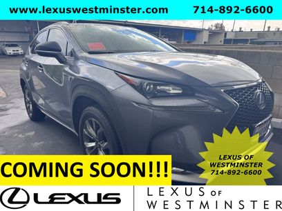 Used 2016 Lexus NX 200t F Sport