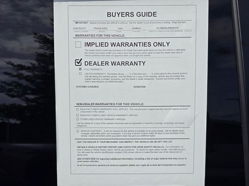 Used 2023 Chevrolet TrailBlazer ACTIV AWD/4WD image 45