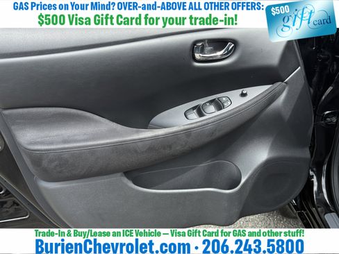 Used 2015 Nissan Leaf S w/ Charge Package FWD image 9