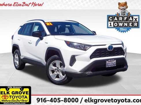 Certified 2021 Toyota RAV4 LE AWD/4WD image 1