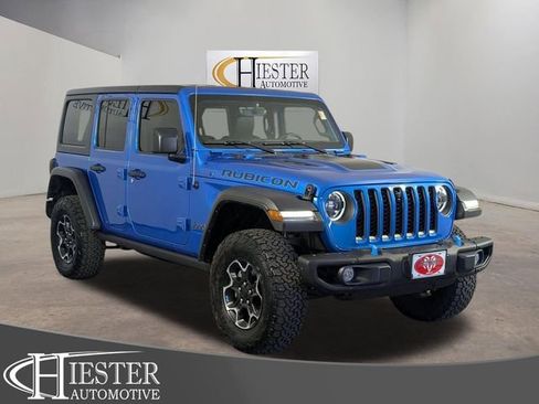Used 2023 Jeep Wrangler Unlimited Rubicon 4xe AWD/4WD image 1