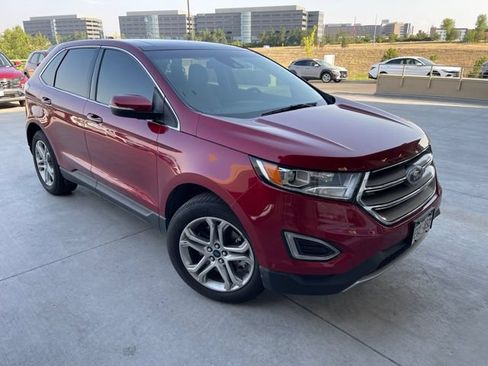 Used 2016 Ford Edge Titanium w/ Equipment Group 302A AWD/4WD image 2