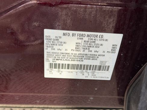 Used 2020 Ford Edge SEL w/ Convenience Package FWD image 19
