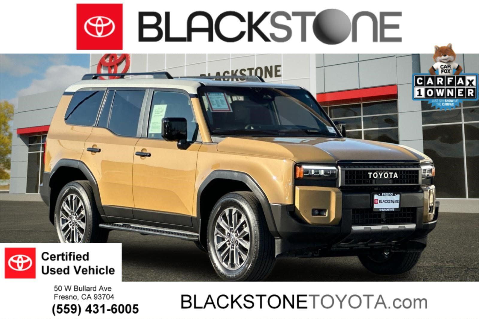 Certified 2025 Toyota Land Cruiser w/ Premium Package AWD/4WD image 1