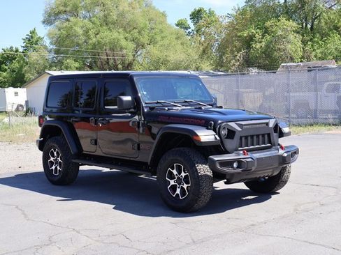 Used 2021 Jeep Wrangler Unlimited Rubicon w/ Uconnect 4C Nav & Sound Group AWD/4WD image 3