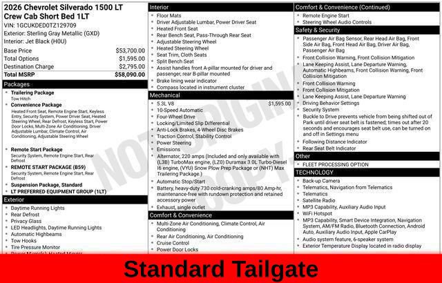 Used 2026 Chevrolet Silverado 1500 LT AWD/4WD image 77