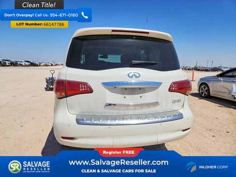 Used 2017 INFINITI QX80 4WD w/ Driver Assistance Package image 8