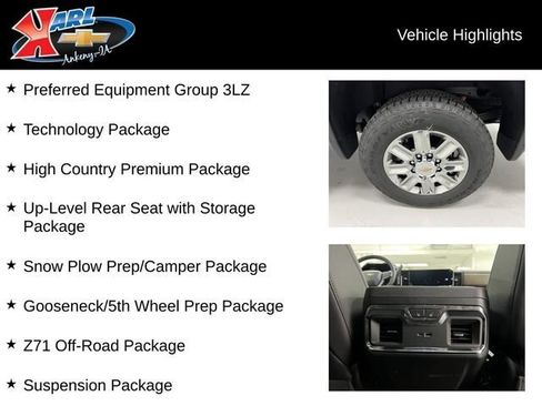 New 2026 Chevrolet Silverado 2500 High Country w/ High Country Premium Package AWD/4WD image 3