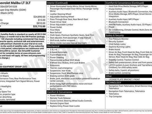 Used 2013 Chevrolet Malibu LT image 3