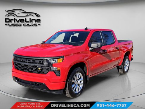 Used 2024 Chevrolet Silverado 1500 Custom w/ LPO, Dark Essentials Package image 1