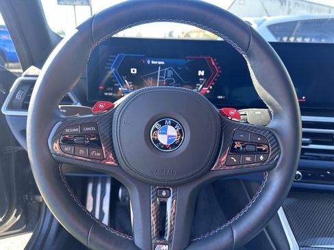 Used 2024 BMW M3 w/ M Carbon Exterior Package RWD image 34