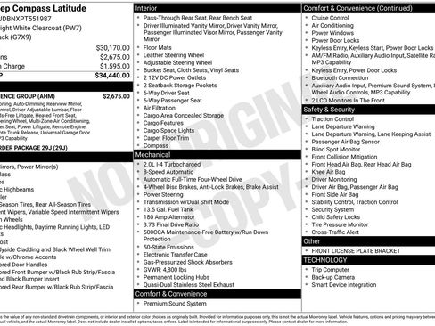 Used 2023 Jeep Compass Latitude w/ Convenience Group AWD/4WD image 2