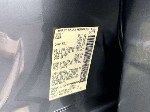 Used 2018 Nissan Titan S w/ S Utility Package image 14