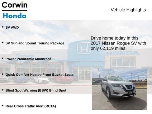 Used 2017 Nissan Rogue SV image 6