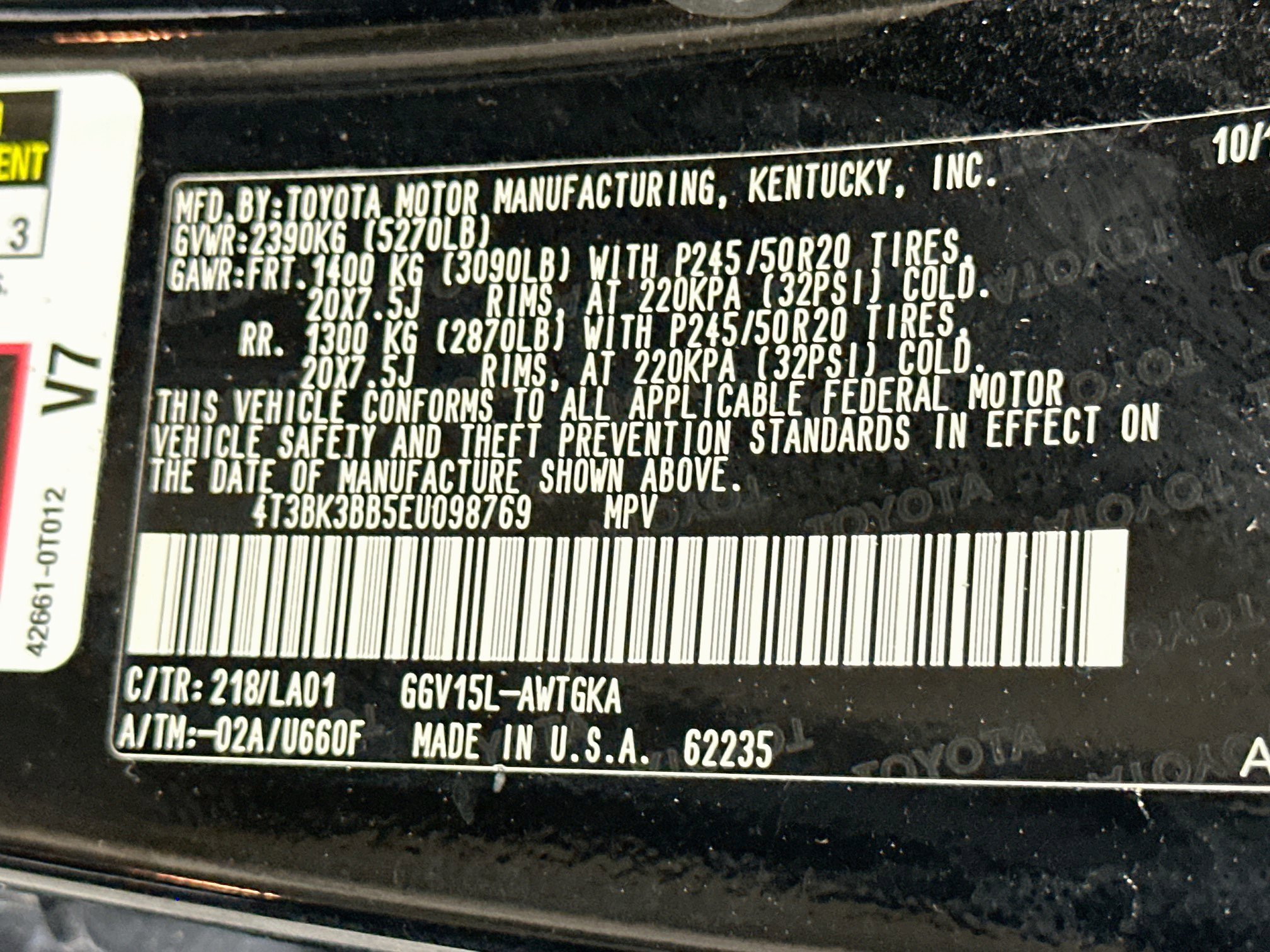 Used 2014 Toyota Venza Limited w/ Tow Prep Package AWD/4WD image 12