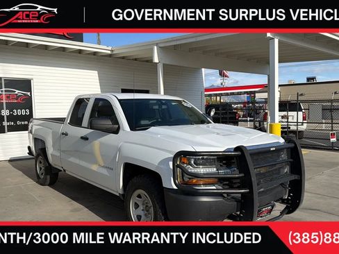 Used 2018 Chevrolet Silverado 1500 W/T w/ Trailering Package AWD/4WD image 1
