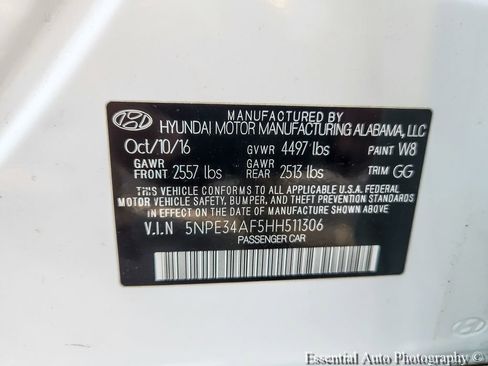 Used 2017 Hyundai Sonata Limited FWD image 24