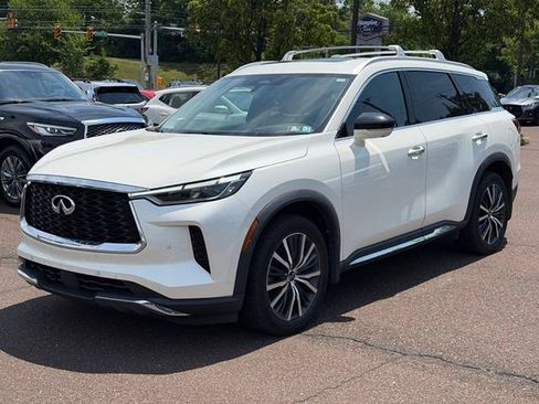 Certified 2022 INFINITI QX60 Sensory w/ Vision Package AWD/4WD image 3