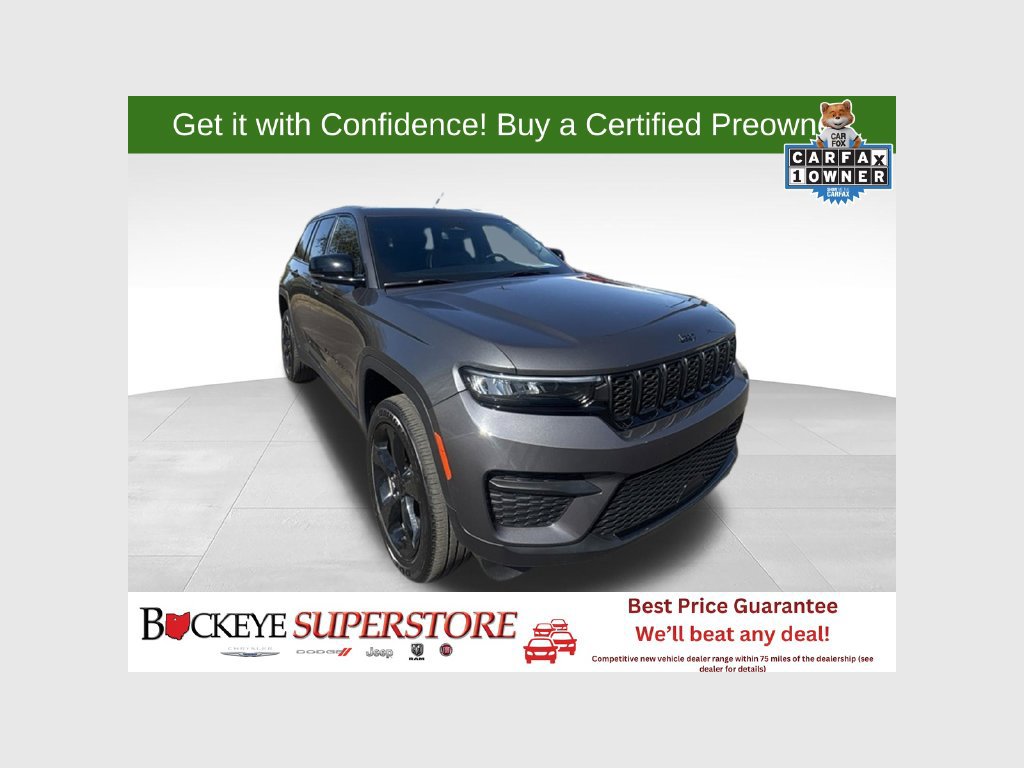 Certified 2024 Jeep Grand Cherokee Altitude AWD/4WD 360° Tour
