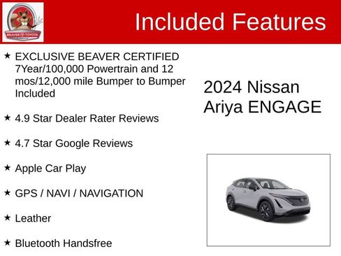 Used 2024 Nissan Ariya FWD image 4