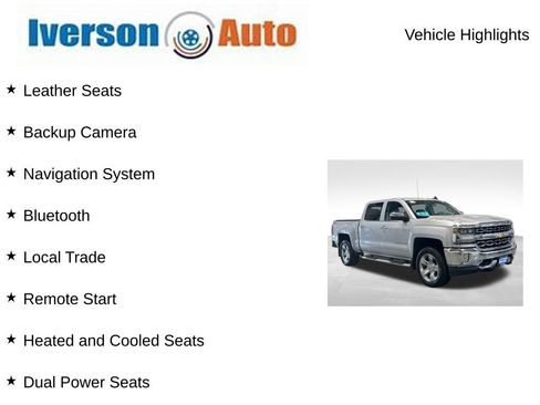 Used 2017 Chevrolet Silverado 1500 LTZ w/ Sport Package AWD/4WD image 2