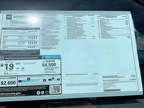 New 2026 Toyota Tundra Limited AWD/4WD image 19