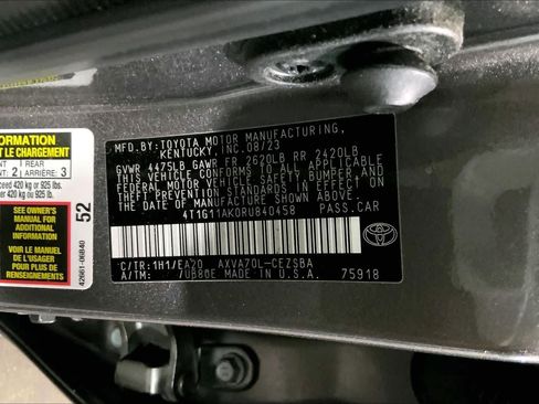 Used 2024 Toyota Camry SE w/ Cold Weather Package FWD image 37