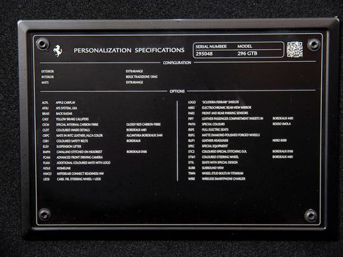Certified 2023 Ferrari 296 GTB RWD image 29