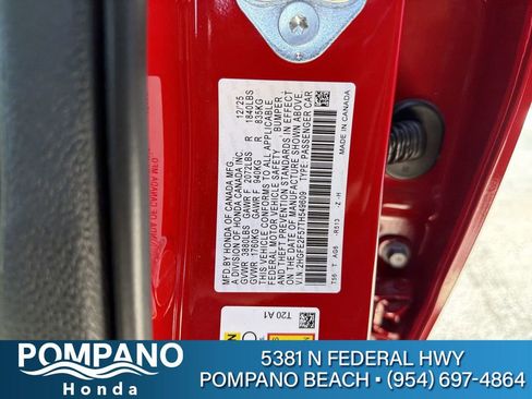 New 2026 Honda Civic Sport image 31