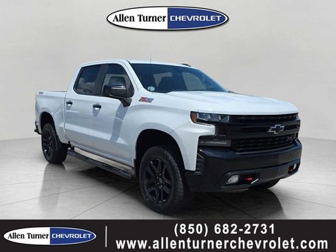 Used 2021 Chevrolet Silverado 1500 LT Trail Boss w/ Bed Protection Package AWD/4WD image 1