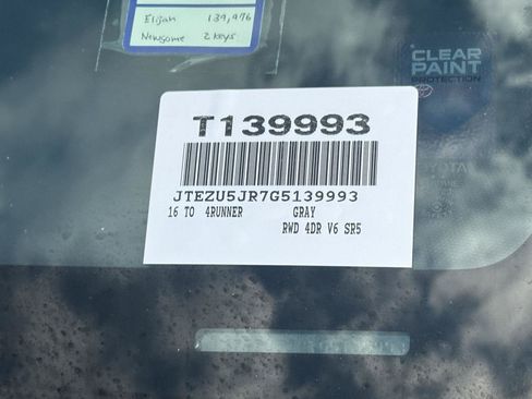 Used 2016 Toyota 4Runner Limited RWD image 14