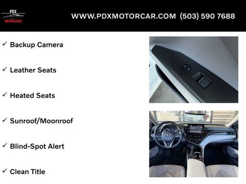 Used 2022 Toyota Camry XLE FWD image 12
