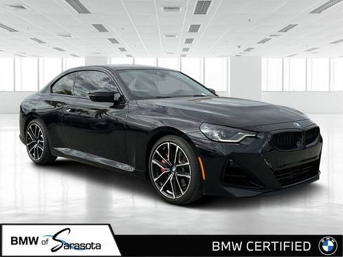 Certified 2022 BMW M240i xDrive Coupe w/ Premium Package image 1
