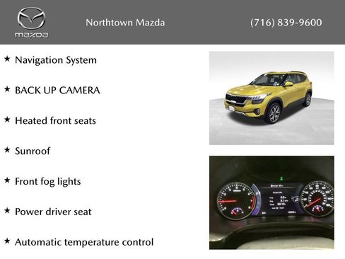 Used 2023 Kia Seltos SX w/ SX Sunroof Package image 2