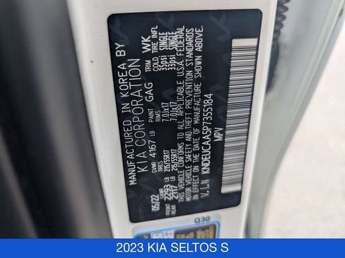 Used 2023 Kia Seltos S AWD/4WD image 33