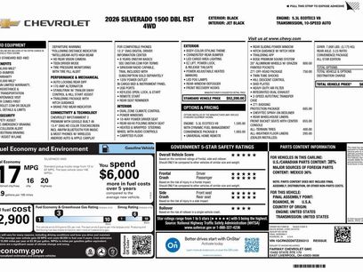 New 2026 Chevrolet Silverado 1500 RST w/ Convenience Package II