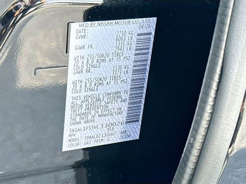 New 2027 INFINITI QX60 Luxe w/ Cargo Package FWD image 35