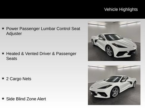 Used 2025 Chevrolet Corvette Stingray Preferred Cpe w/ Battery Protection Package RWD image 30