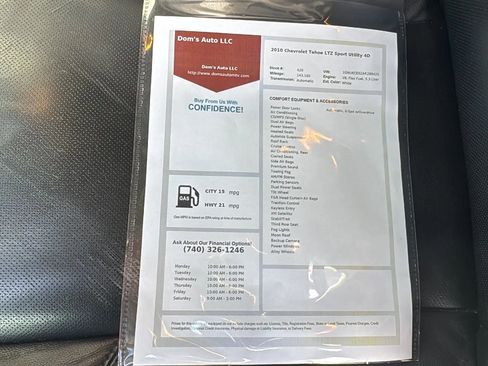 Used 2010 Chevrolet Tahoe LTZ image 17